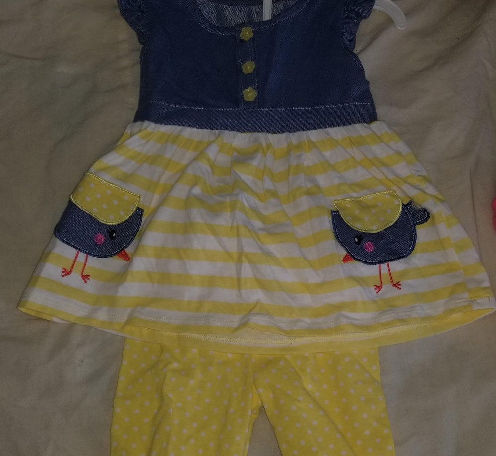 Nannette spring birdie set